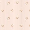 Rose Spaced Stripe Wallpaper