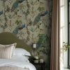 Exclusive Peacock Woods Wallpaper Sage
