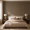 Ashford & Sons Leopard Print Gold Wallpaper