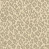Leopard Print Wallpaper Champagne