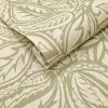 Paisley Leaf Wallpaper Sage