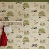 Farm Friends Hambleton Sage Wallpaper