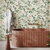 Bumblebee Trail Wallpaper Cream