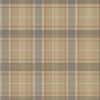 Scotch Tartan Wallpaper Brown