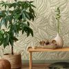 Paisley Leaf Wallpaper Sage
