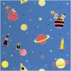 Blue Kids Space Wallpaper