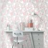 Metallic Shard Pink Wallpaper
