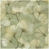 Textured Ginko Flower Wallpaper