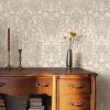 Ornamental Floral Wallpaper