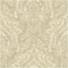 Cream & Gold Damask Wallpaper