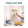 Brown Plaster Look Wallpaper