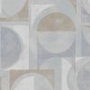 Seville Abstract Wallpaper Grey Gold