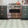 Remy Sage Green Vinyl Floor Tiles