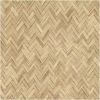 Herringbone Wood Effect Beige Wallpaper