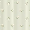 Rose Spaced Stripe Wallpaper