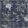 Lipsy Himara Blue Gold Wallpaper