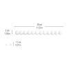 Large Bobbin Wall Mouldings Flexible Paintable
