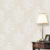 Jewel Textured Italian Vinyl Wallpaper Silver