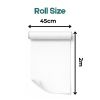 Sticky Back Plastic Vinyl White Opaque