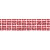 Ceramica Mosaic Tiles Red White Kitchen Bathroom Wallpaper Border