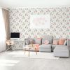 Chelsea Garden Vintage Rose Bloom Wallpaper Blue Pink