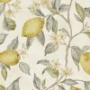 Amalfi Lemons Wallpaper Cream Yellow