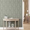 Stag Damask Sage Green