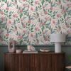 Cosmopolitan Still Bloom Wallpaper Pink