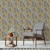 Animal Garden Wallpaper Multicoloured