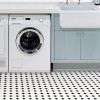Hudson Black White Peel & Stick Self Adhesive Floor Tiles