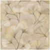 Textured Ginko Flower Wallpaper