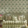 Ivy Sky Wallpaper Green