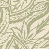 Paisley Leaf Wallpaper Sage