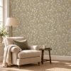 Honesty Bird Wallpaper Taupe