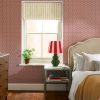 Meadow Geo Wallpaper Pink