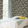 Home Style Floral Wallpaper Pink & Plum