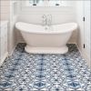 Marrakesh Blue Peel & Stick Self Adhesive Floor Tiles