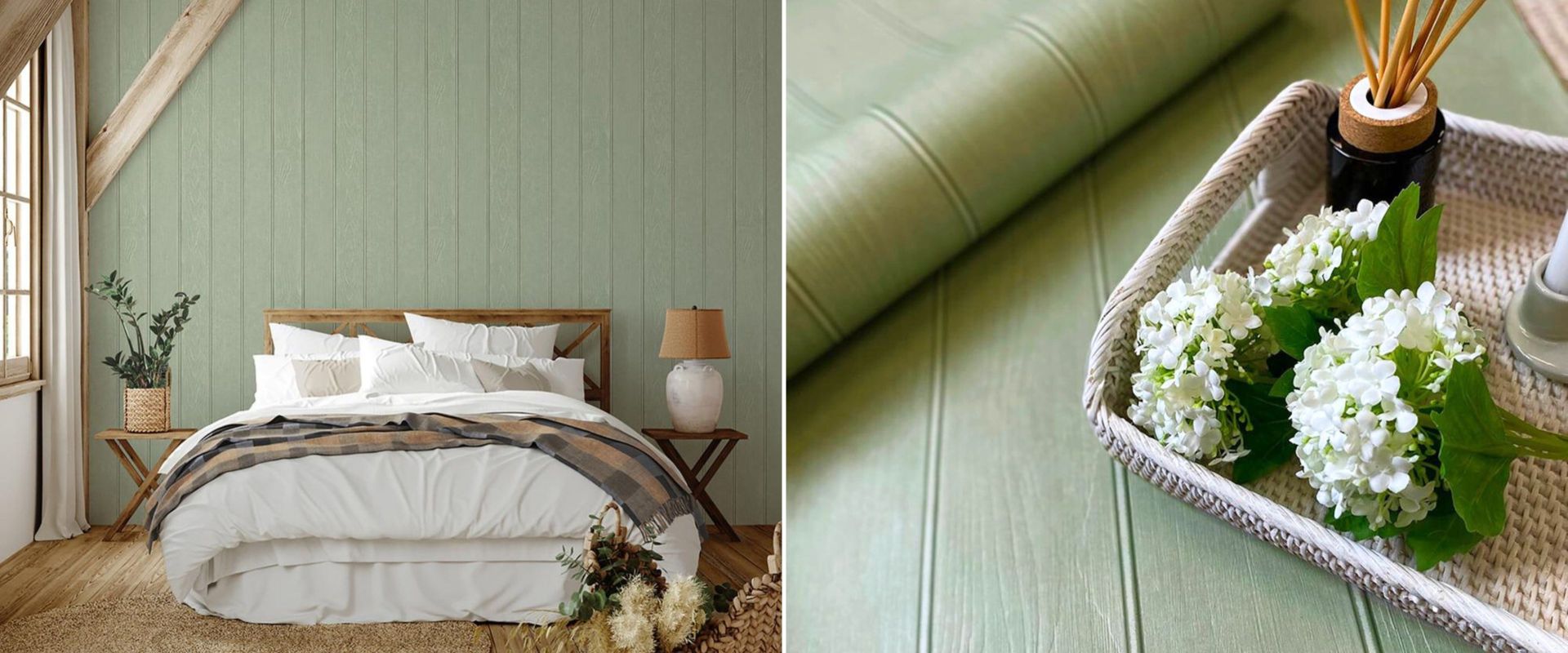 Sage Green Wallpaper