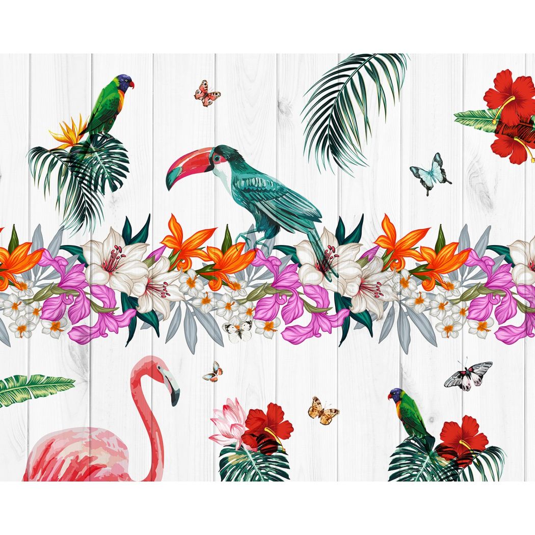 Origin Murals BIRDS OF PARADISE FULL WALL MURAL | Wallpaper Shop