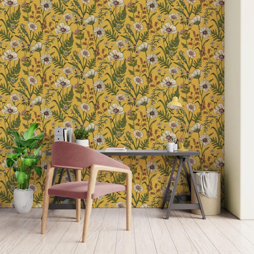 Fine Decor Wild Meadow Wallpaper | Wallpaper Shop