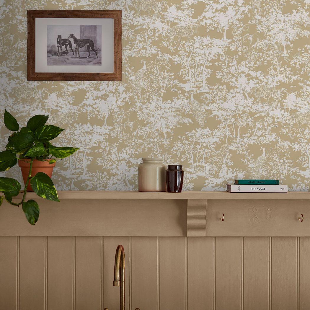 Joules Animal Forest Print Wallpaper Wallpaper Shop