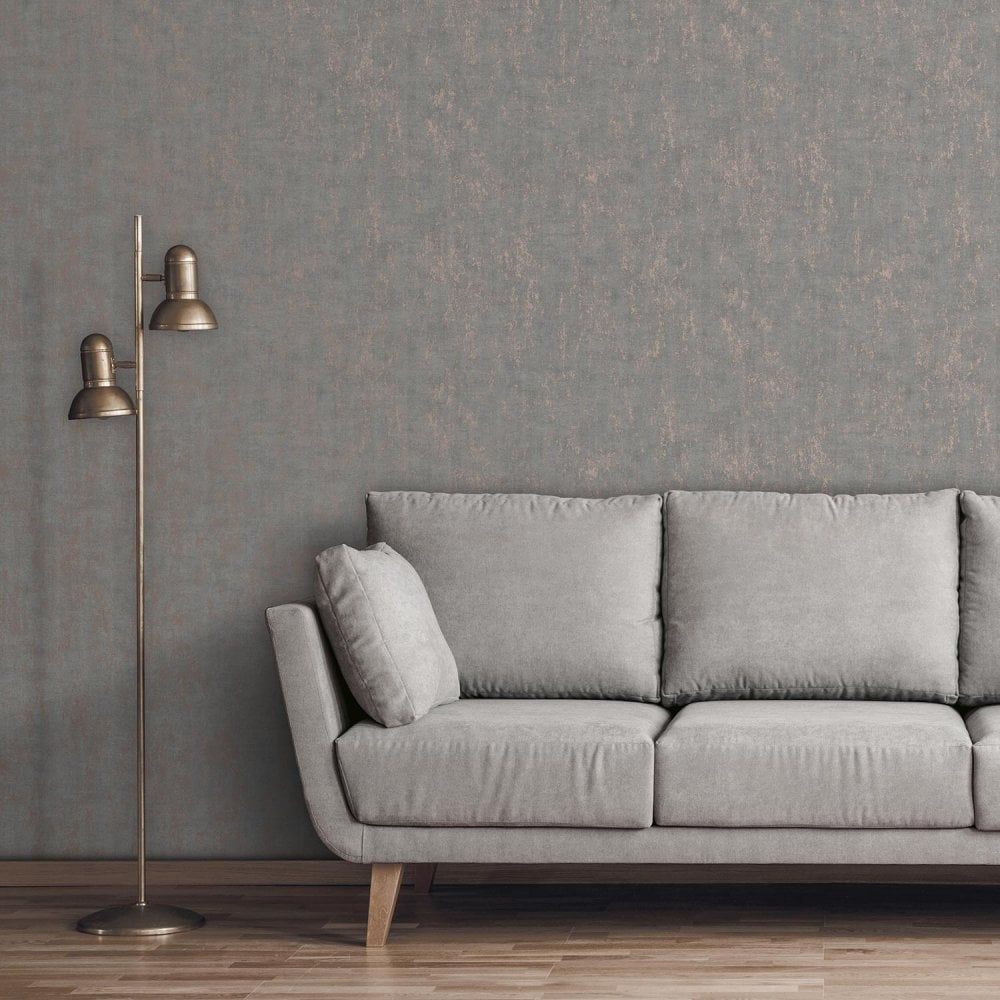 Tulsa Textured Wallpaper White Silver