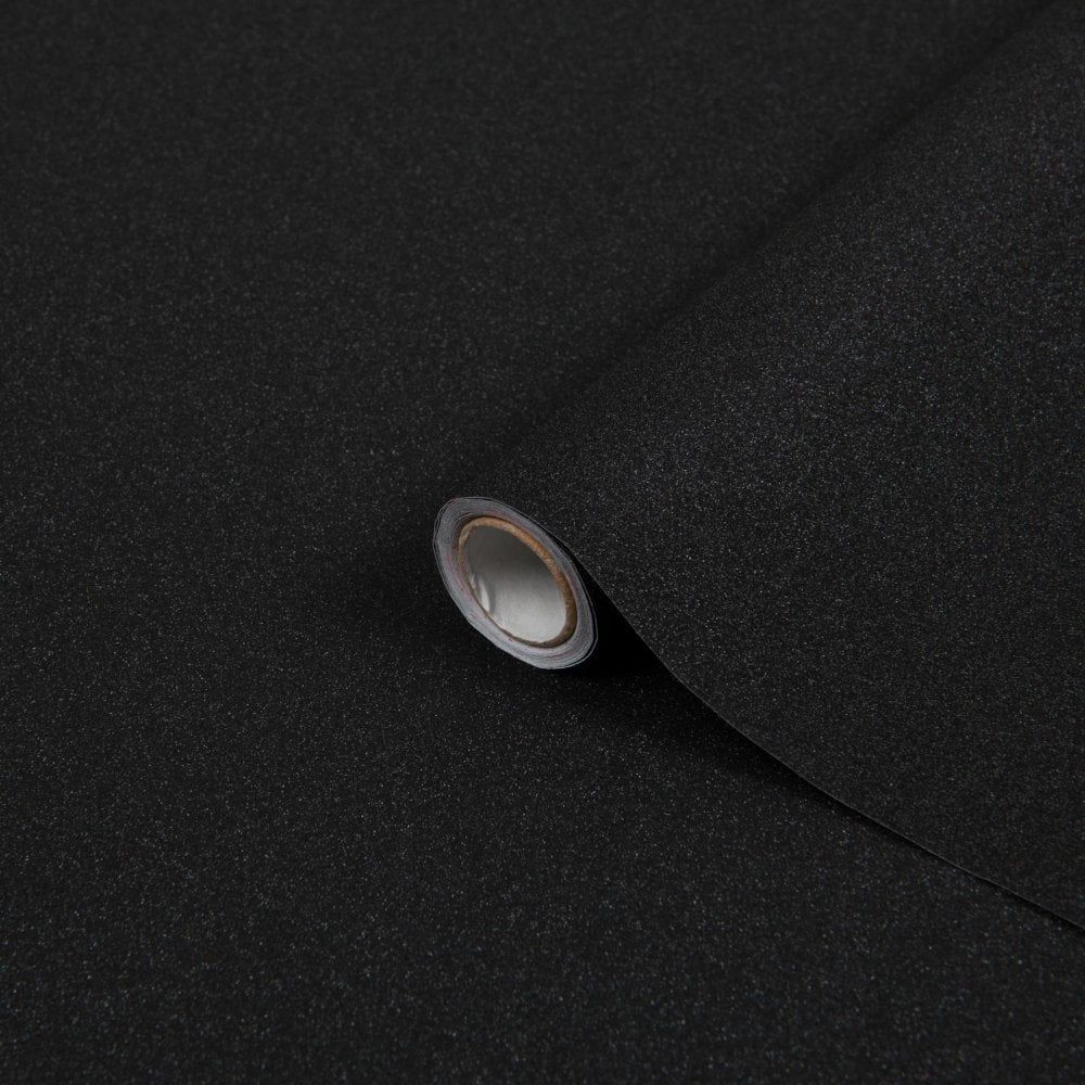 Sticky Rupokblack D-C-Fix Sticky Back Plastic Vinyl Black Glitter | Wallpaper Shop