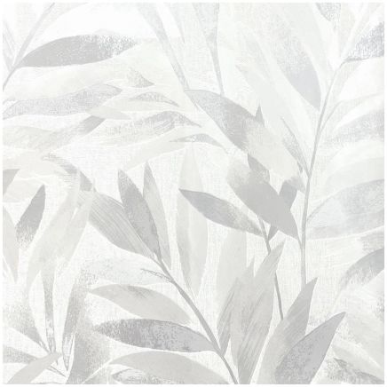 Metallic Leaf Wallpaper