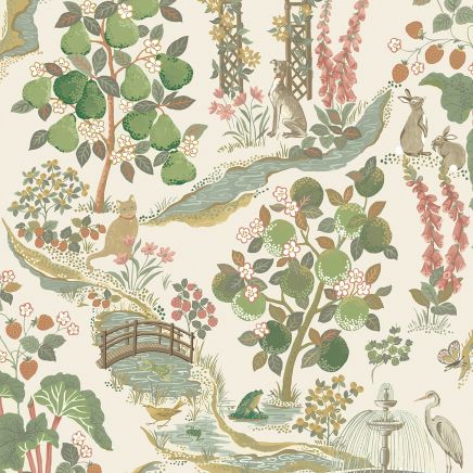 GARDEN WALK WALLPAPER