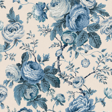 Laura Ashley Uffington Roses Wallpaper