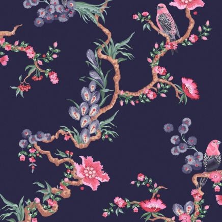 Cath Kidston Birds & Berries Wallpaper