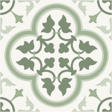 Remy Sage Green Vinyl Floor Tiles
