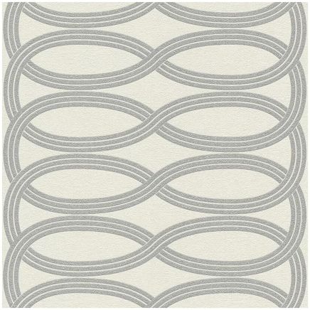 Links Wallpaper Silver White