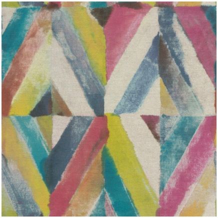 Ethno Geo Diamond Wallpaper Multicoloured
